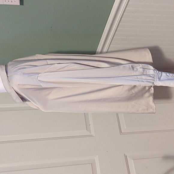 Nwt Prologue long sleeve blouse Collared hidden buttons women's large - Picture 6 of 14